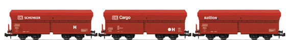 Arnold 6084 Spur N Set 3Fals DB Cargo/Railion/Schenker