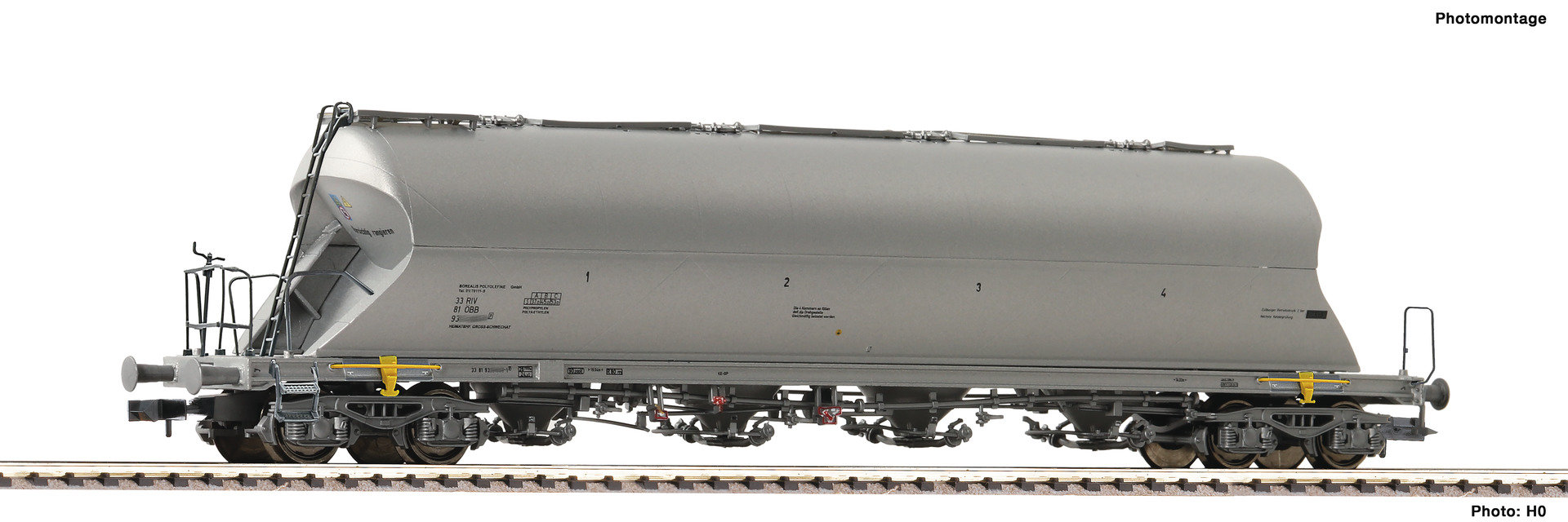 Fleischmann 849003 Spur N Staubsilowagen Uacs-x ÖBB Ep 6