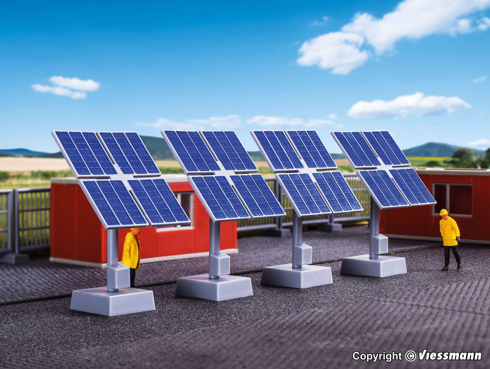 Kibri 38512 Spur H0 Photovoltaikanlage             25,5