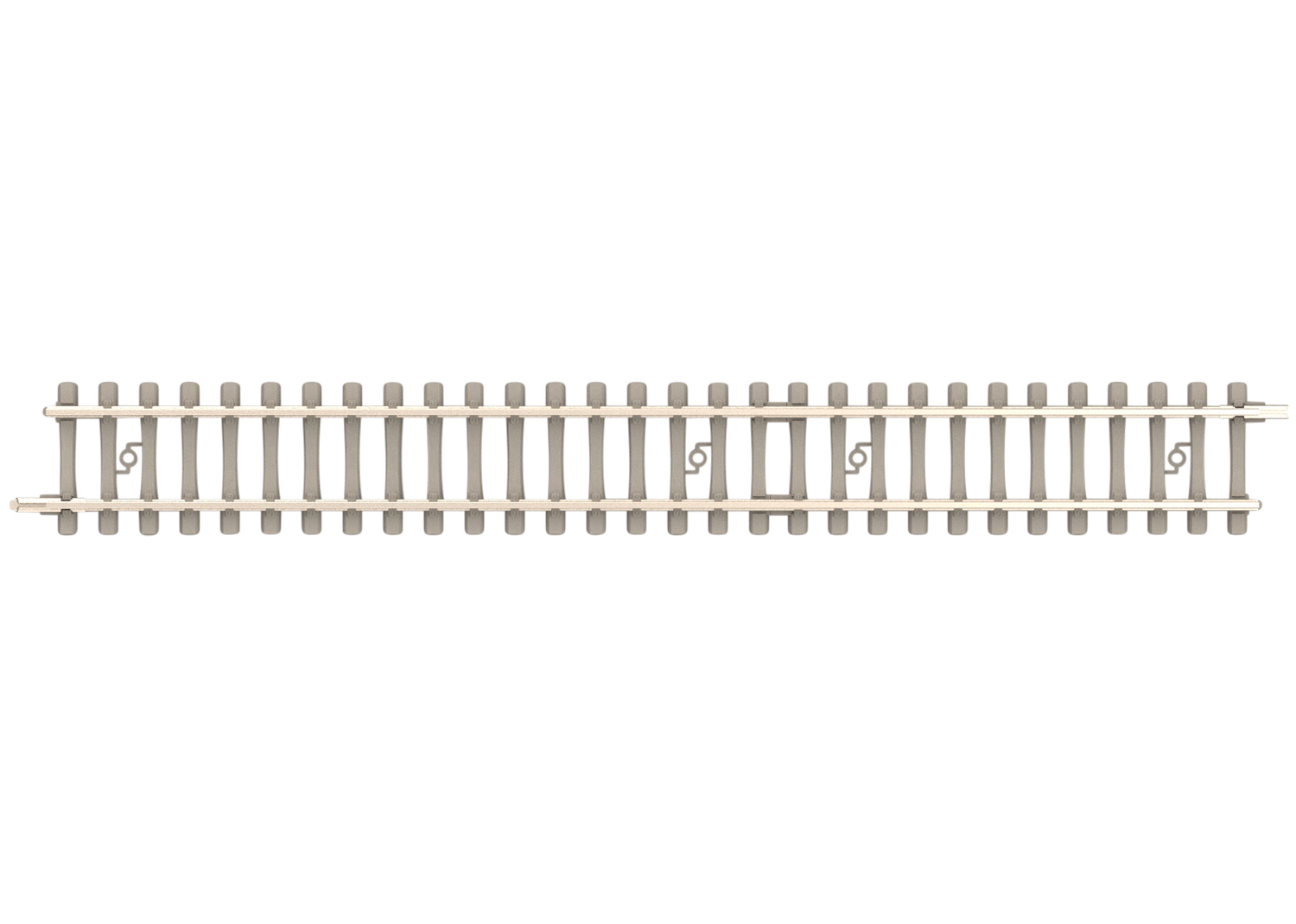 Minitrix 14594 Spur N Gerades Gleis mit Betonschwe    2,99