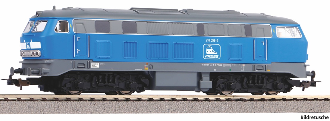 Piko 98552B ~Spur H0 Diesellok BR 218 Press Ep 6