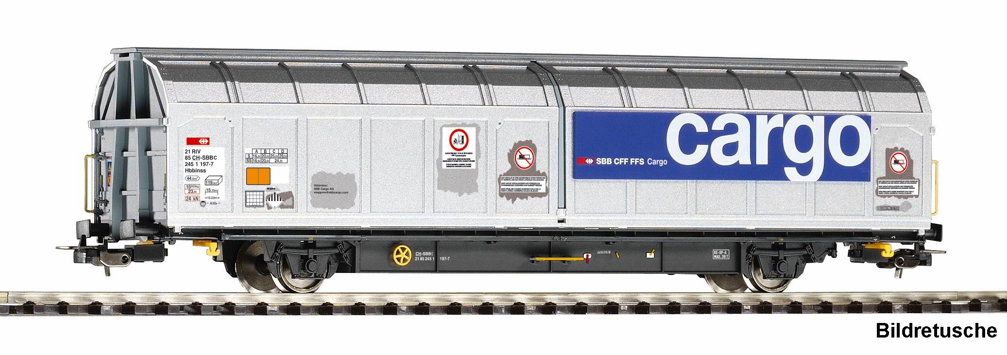 PIKO 24642 Spur H0  Großraumschiebewandwagen Habilln46,5