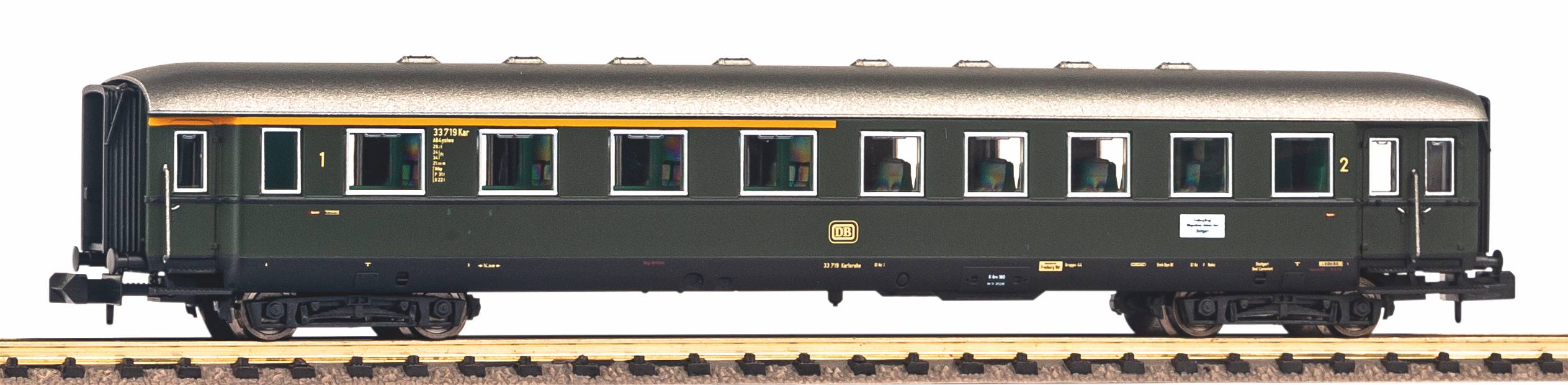 PIKO 40625 N-Schürzeneilzugwg. 1./2. Kl. DB Ep.3