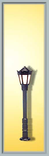Viessmann 6470 Spur N Parklaterne schwarz, LED     13,5
