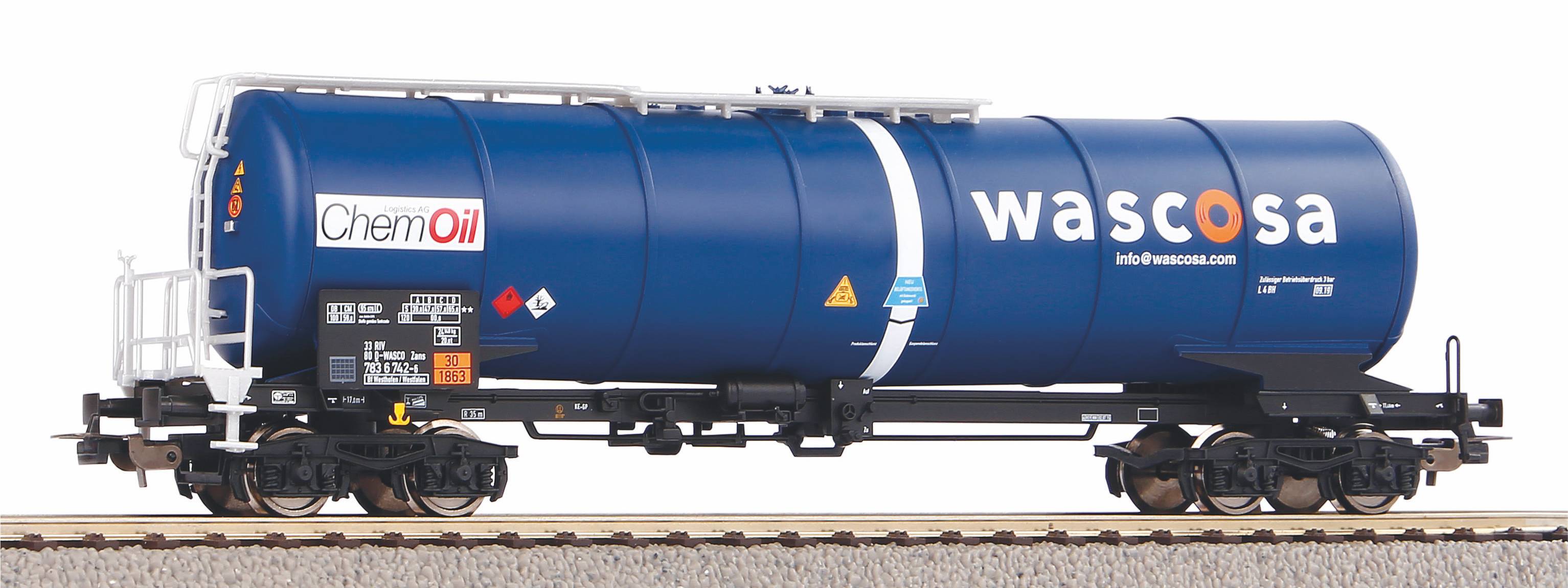 PIKO 58993 H0 Knickkesselwagen Zans ChemOil