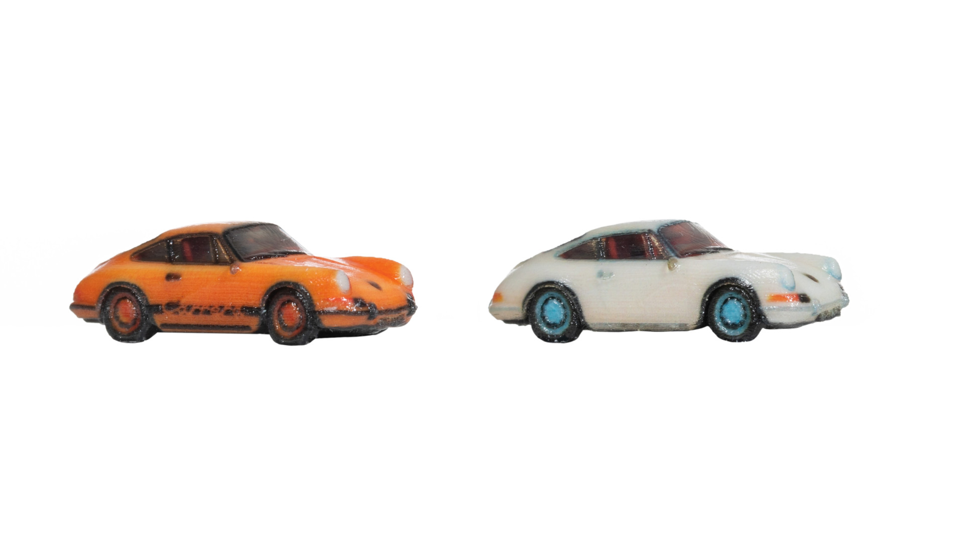 NOCH 44606 Spur Z Porsche 911 2 Stück, orange und we16,99