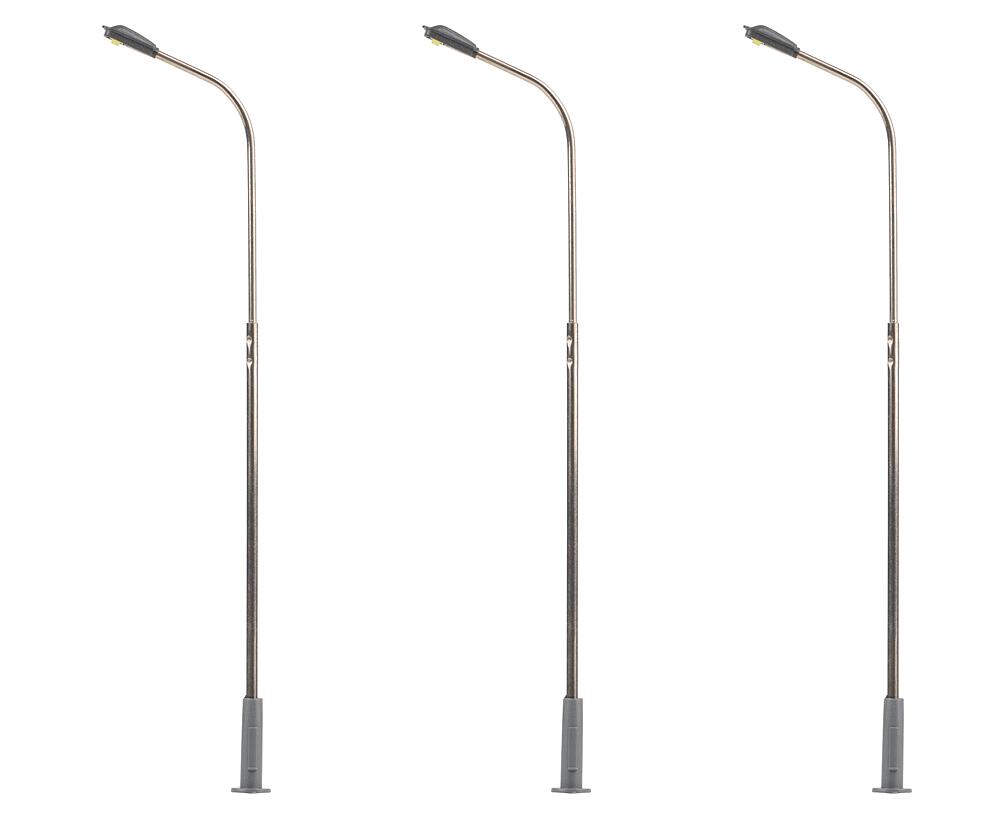 Faller 180100 Spur H0 LED-Straßenbeleuchtungen, Peitschenleu