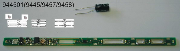 FLEISCHMANN 944501 Spur N  LED Innenbeleuchtung Ersatz fue