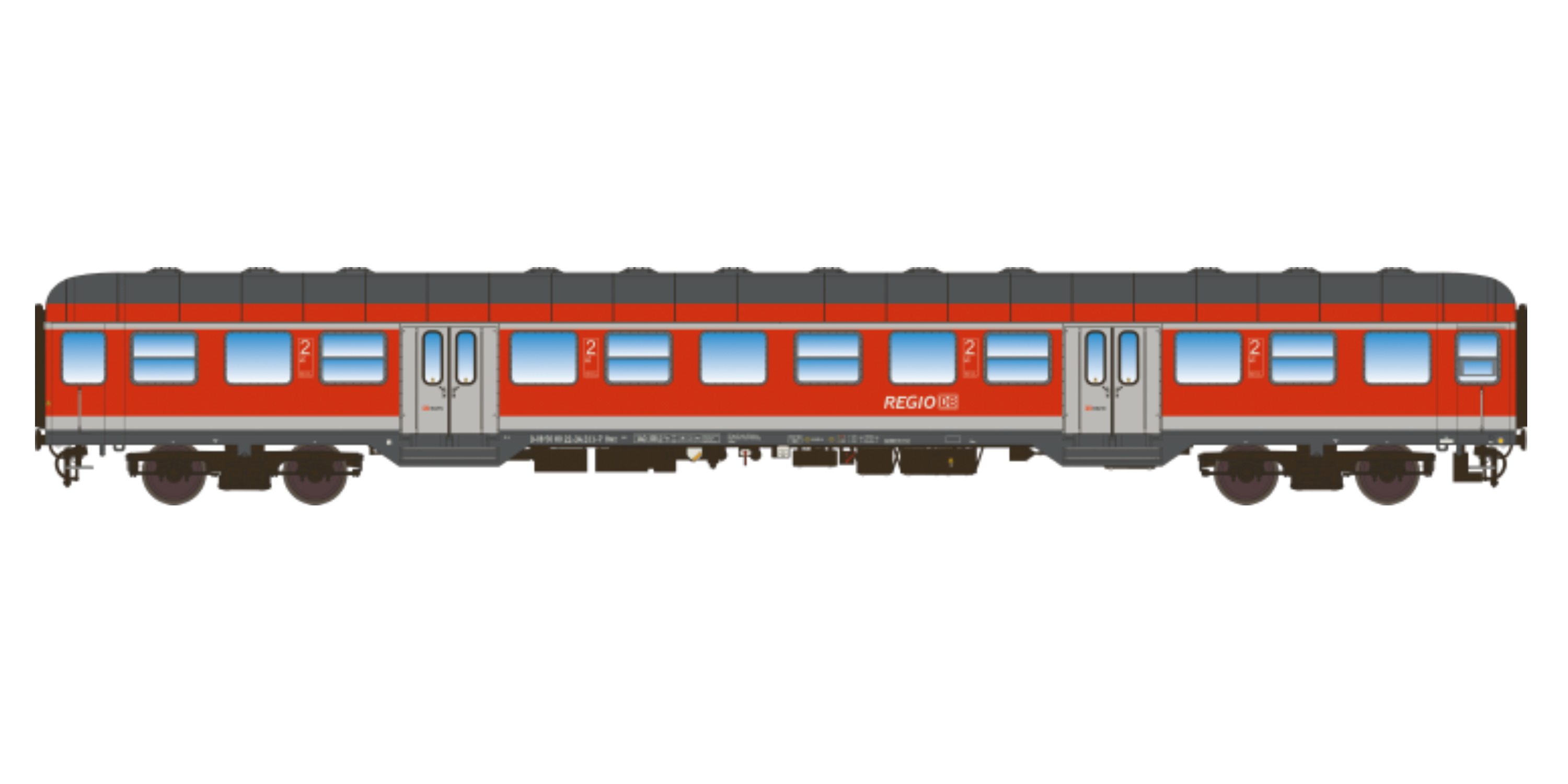 ESU 36514 n-Wagen, H0, Bnrz  446, 22-34 311-7, 2. Kl, DB Ep.