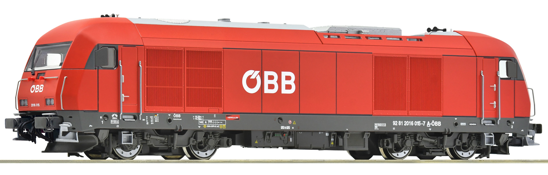 ROCO R7300087 Spur H0 Diesellokomotive 2016 015-7 DC  229,9
