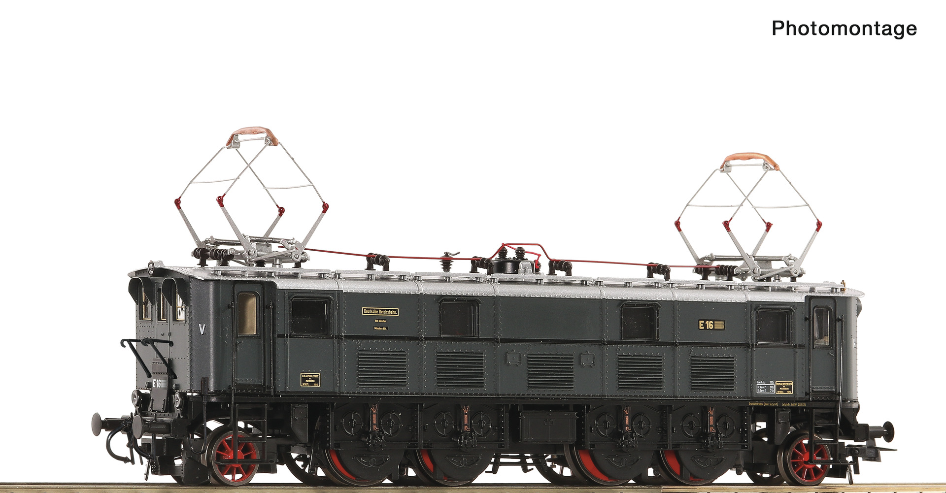 ROCO 7500142 Spur H0 E-Lok BR E16 DRG blaugrau DC     249,9