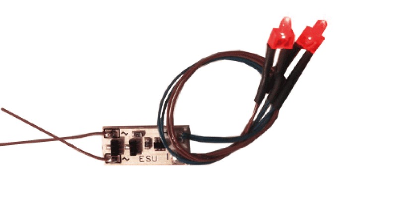 ESU 50705 Innenbeleuchtung Schlusslicht 2 LED rot