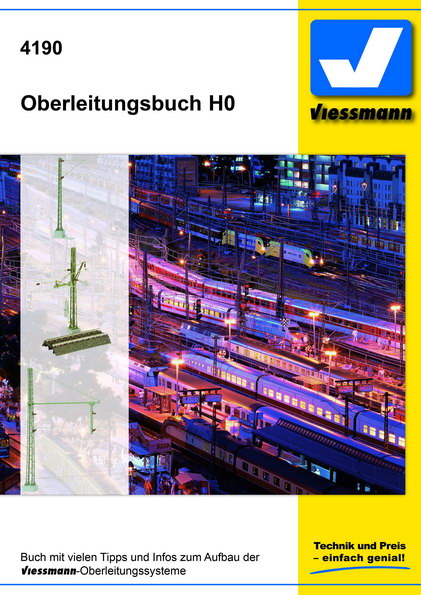 Viessmann 4190 Spur H0, TT, N Oberleitungsbuch     50,95