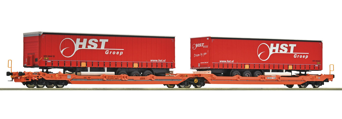 ROCO R6600260 Spur H0 Doppeltaschen-Gelenkwagen T3000e119,9