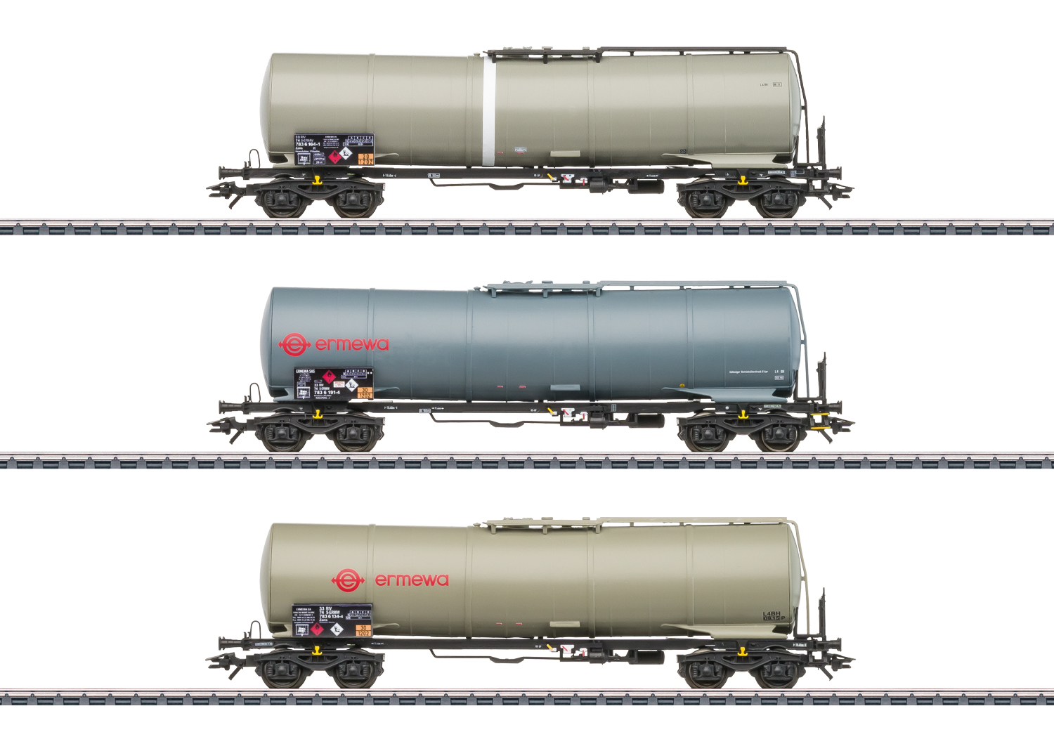 Märklin 46545 Spur H0  Kesselwagen-Set ermewa         149