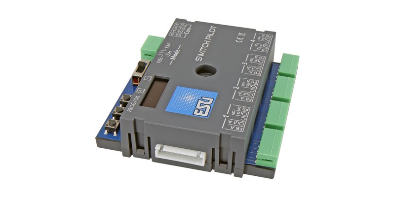 ESU 51830 SwitchPilot 3, 4-fach Magnetartikeldecoder, DCC/MM