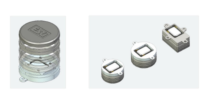 ESU 50341 Lautsprecherset, Single 11x15mm, Modulares Schallk