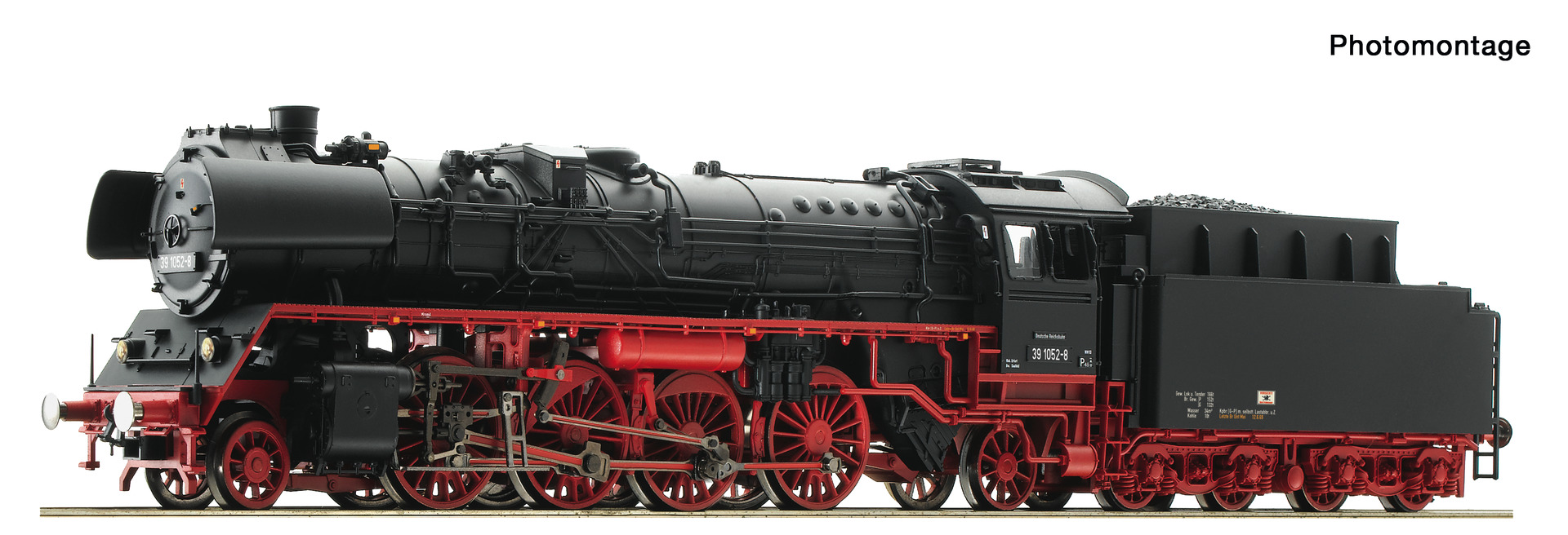 ROCO 7110043 Spur H0 Dampflok BR 39 DR DC-Sound DCC   479,9