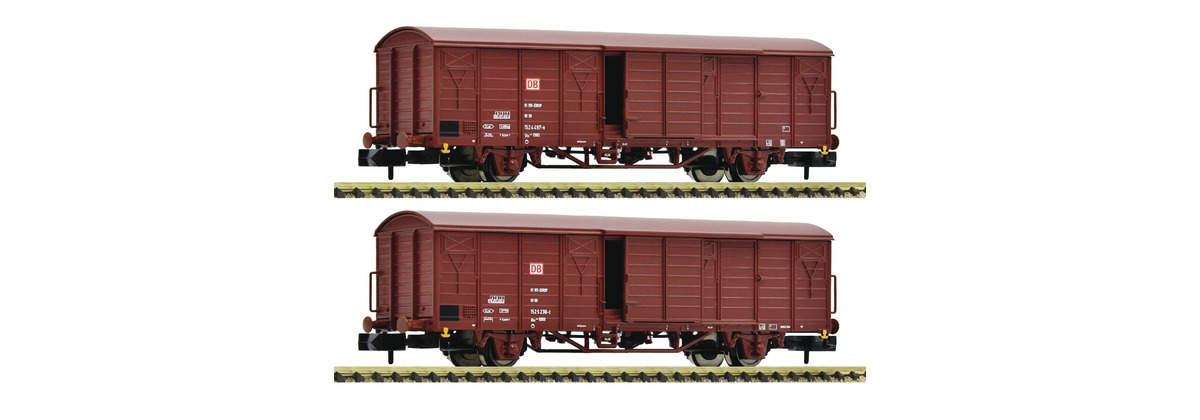 Fleischmann 826213 Spur N gedeckten Güterwagen Gbs DB Ep 5