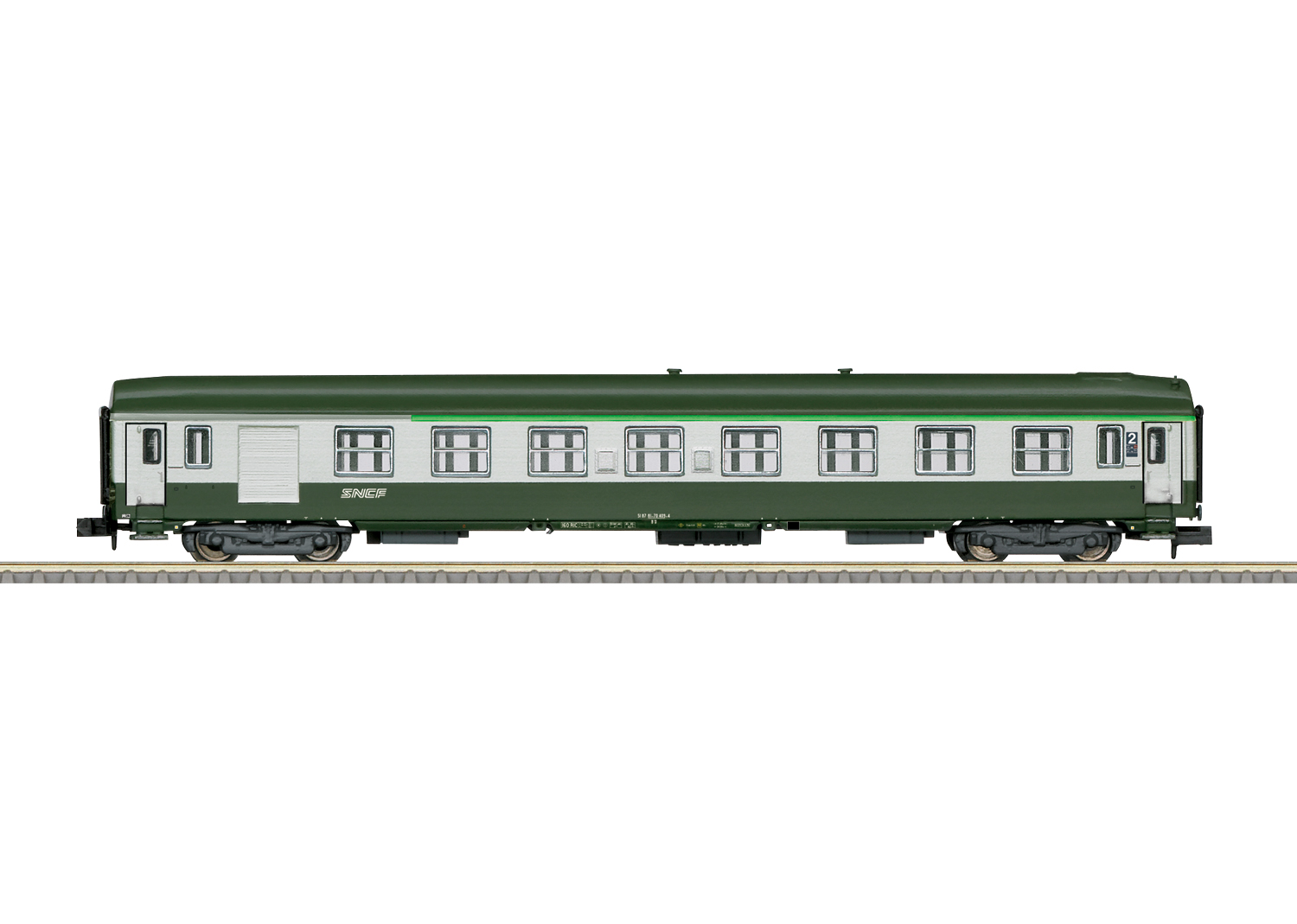 Minitrix 18463 Spur N Schnellzugwagen Bauart B7D      58,99