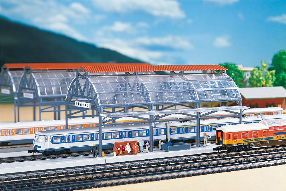 Faller 222128 Spur N Bahnhofshalle          43,99
