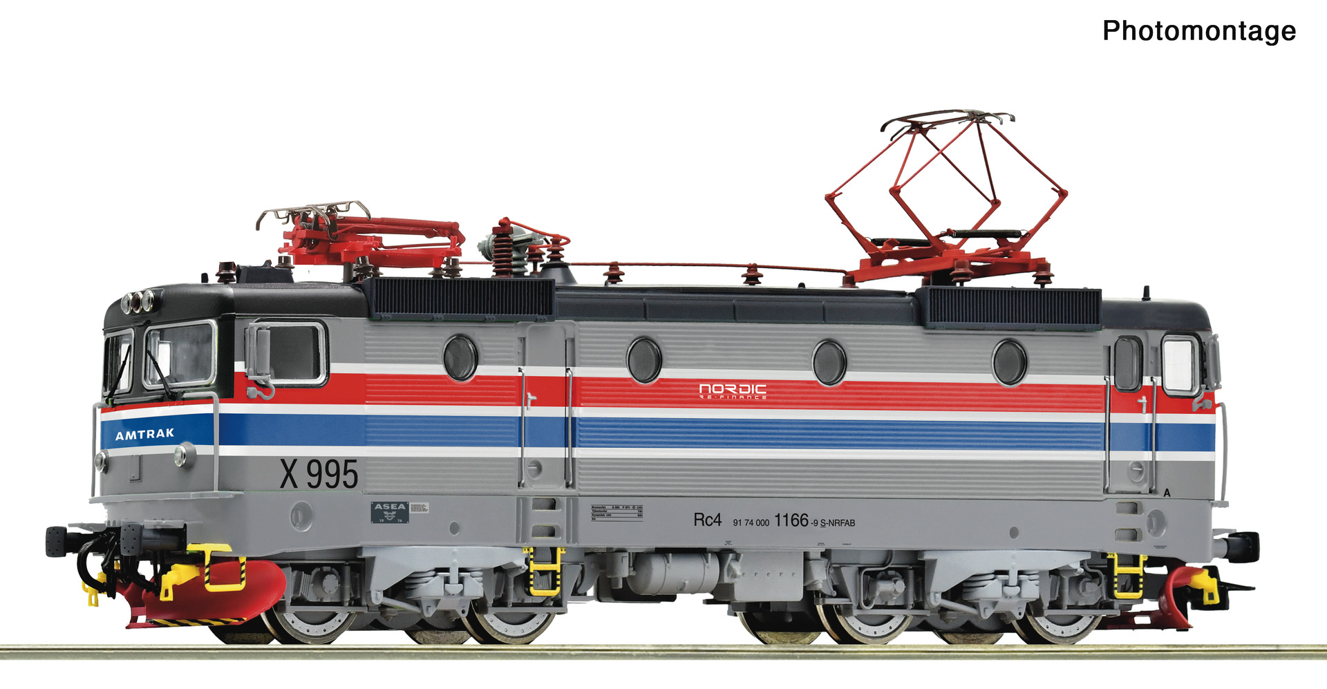 ROCO 7520210 Spur H0 Elektrolokomotive Rc 4 1166 AC   379,9