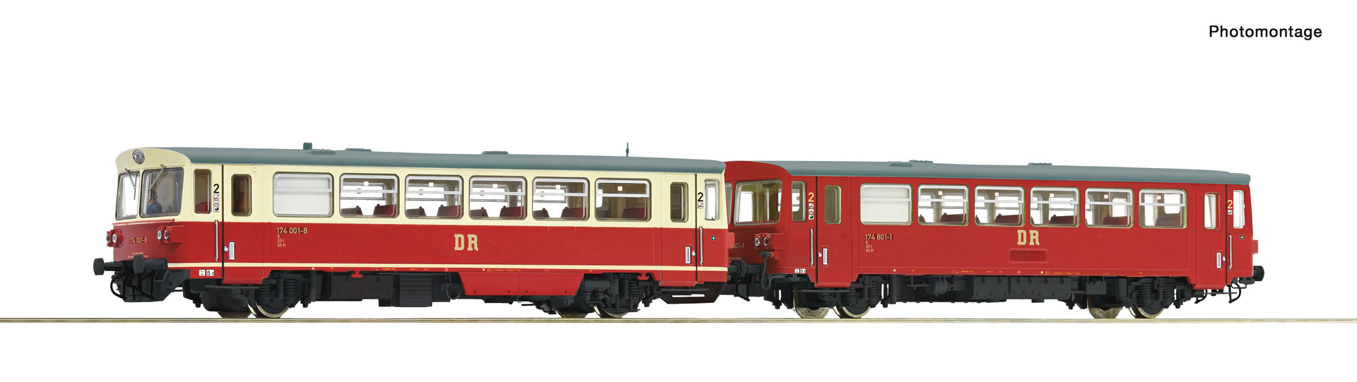 ROCO 7710013 Spur H0 Dieseltriebzug VT174 DR DC-Sn    439,9