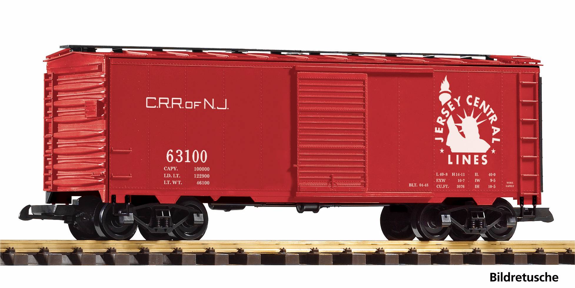 PIKO 38993 Spur G Güterwagen CNJ                    102