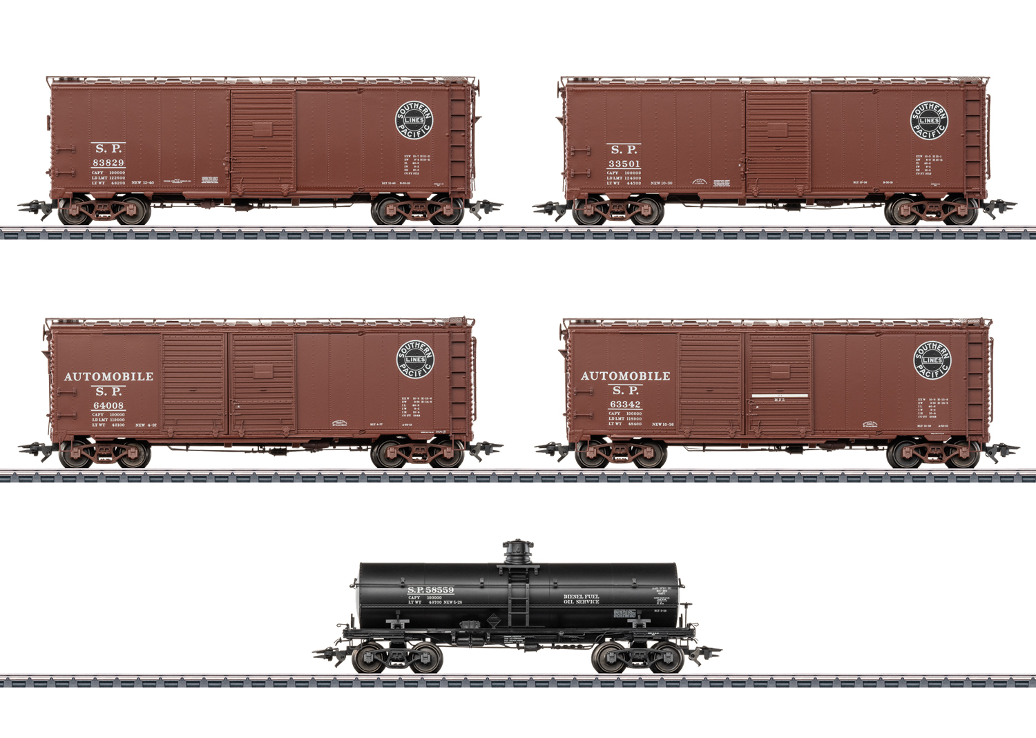 Märklin 45667 Spur H0  Güterwagen-Set Southern Pacific269