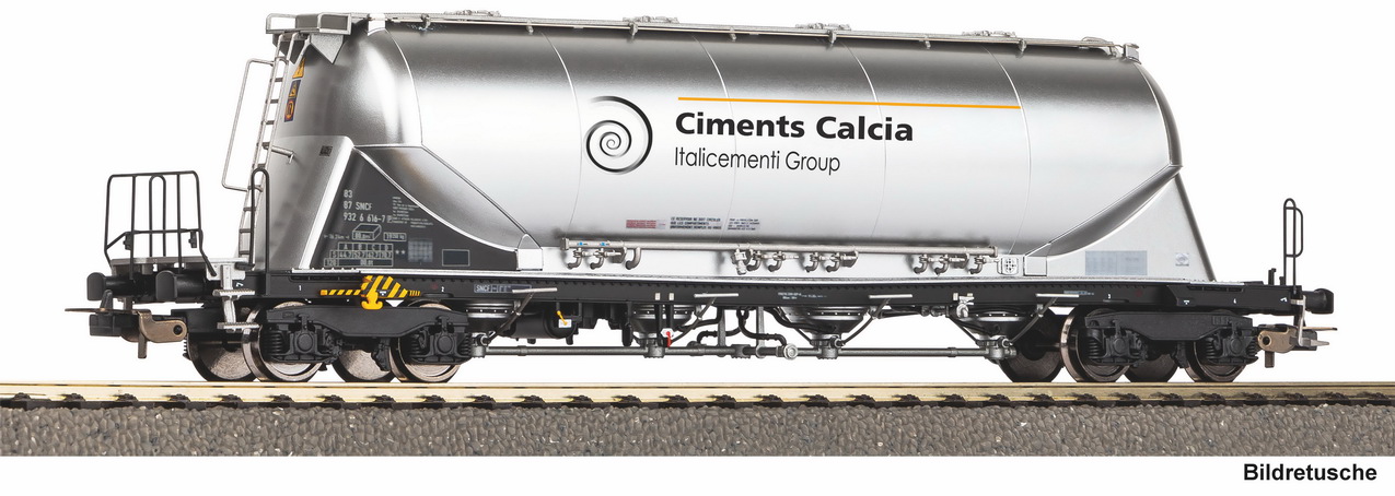 PIKO 58439 Spur H0  Silowagen Uacns Ciments Calcia S72