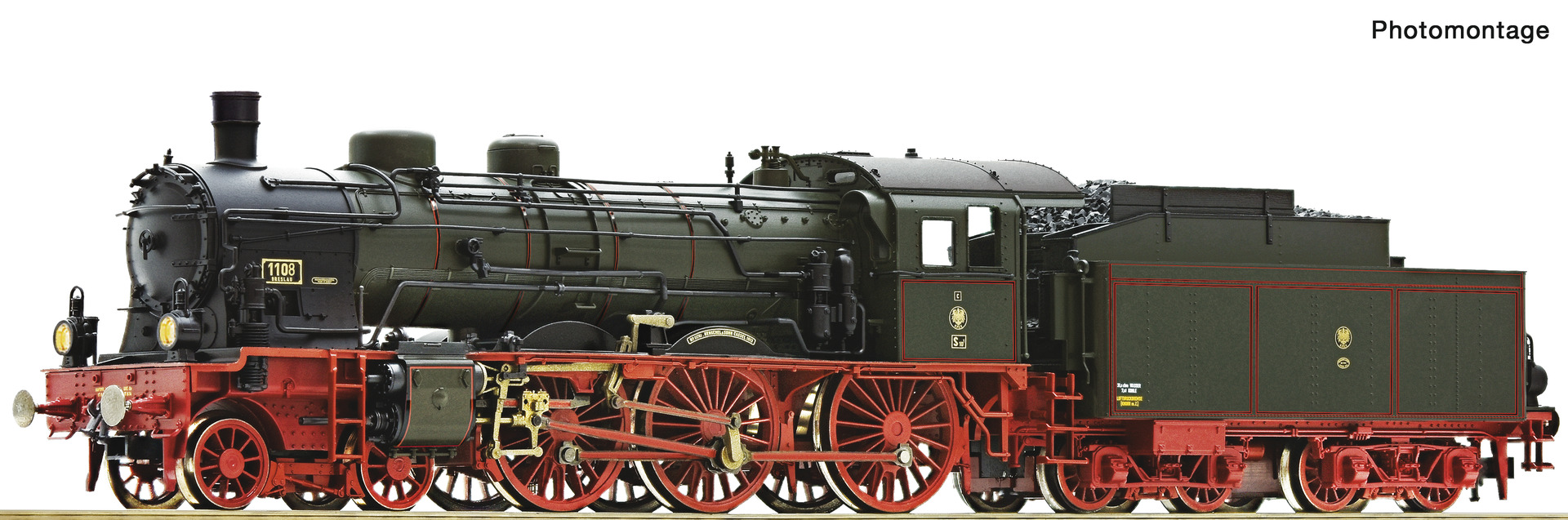 ROCO R7100041 Spur H0 Dampflokomotive 1108 DC         379,9