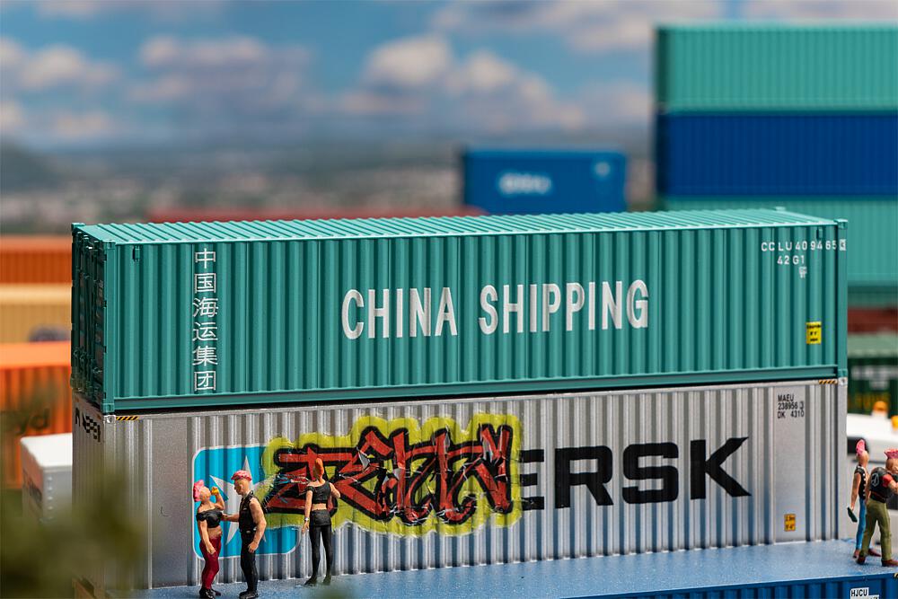 Faller 182101 Spur H0 40' Container CHINA SHIPPING