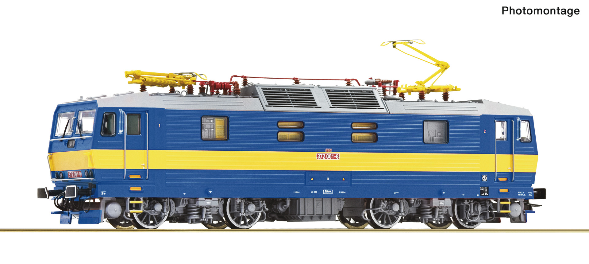ROCO 7510061 Spur H0 E-Lok 372 001 CSD DC-Sound DCC   379,9