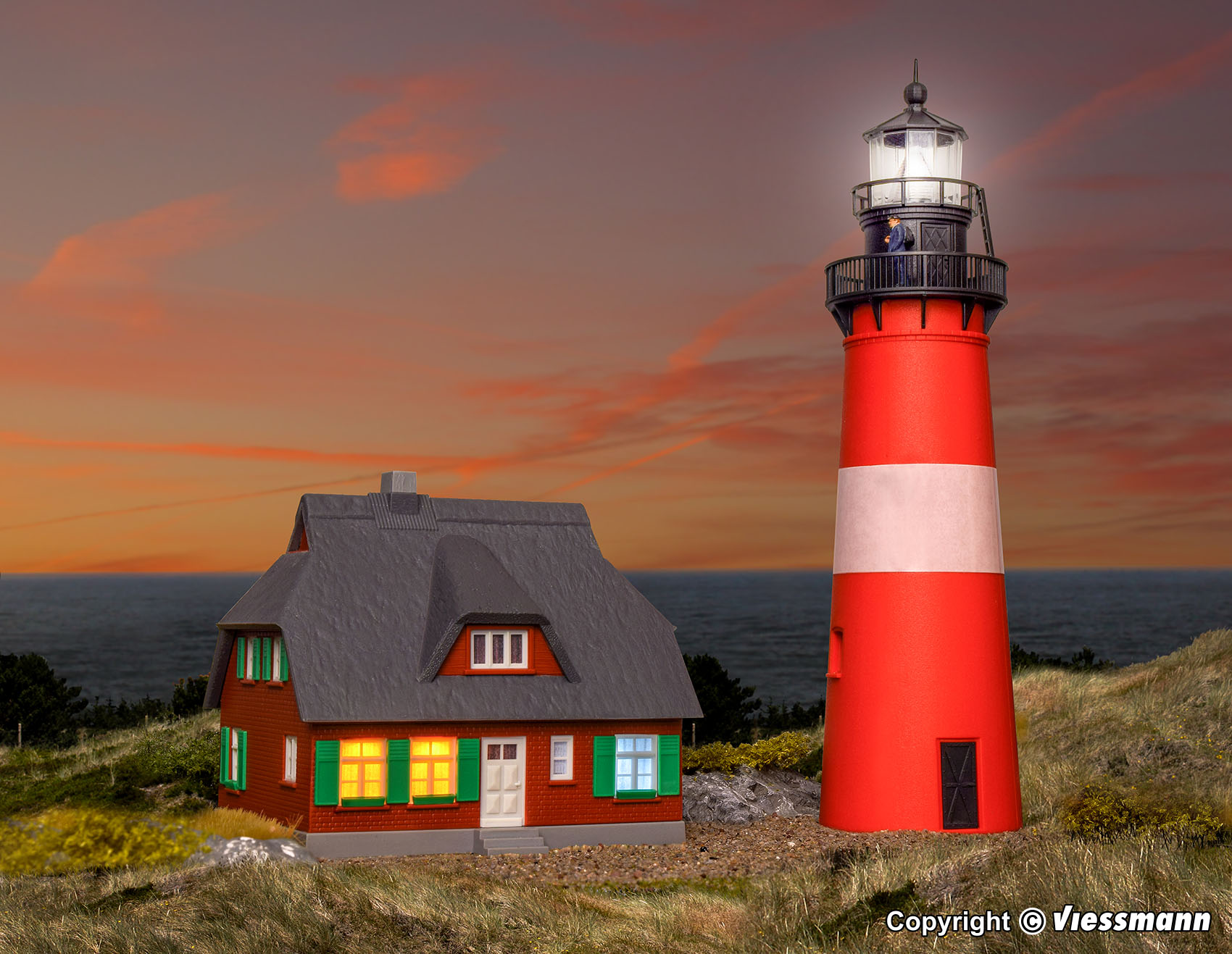 Kibri 39166 Spur H0 Leuchtturm Hoernum Sylt        66,95